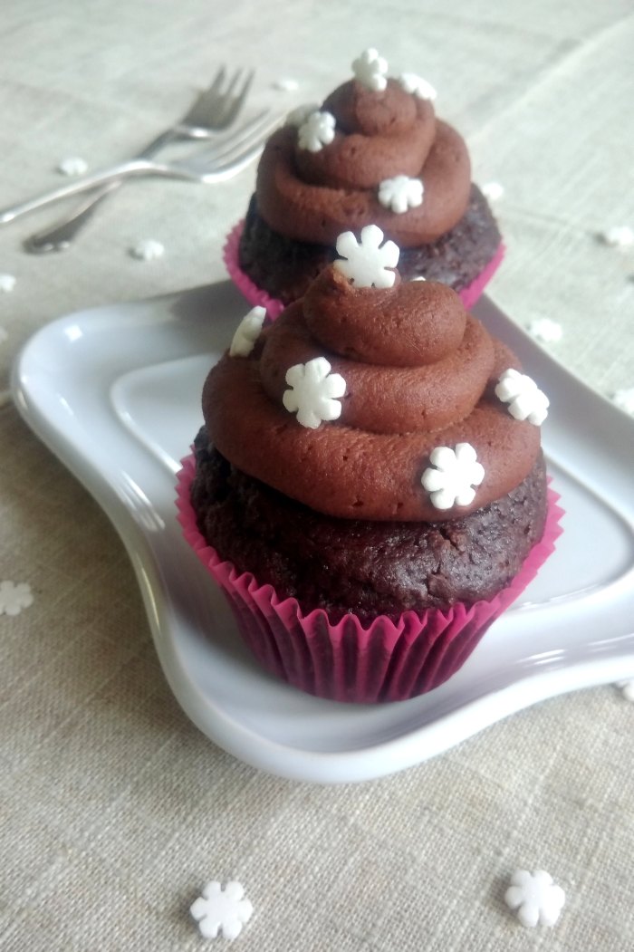 Bezlepkové čokoládové cupcakes-1